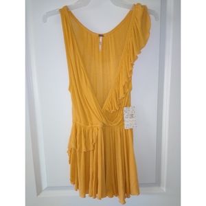 FREE PEOPLE Women'sTextured Surplice Top